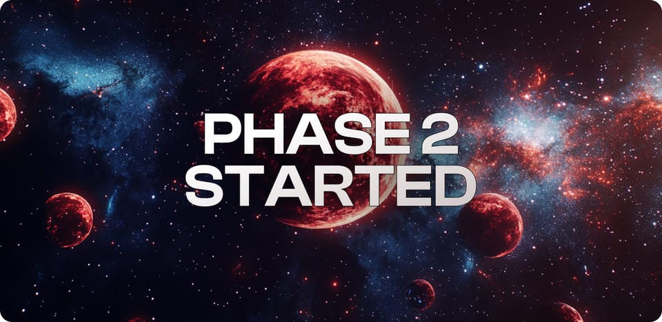 Phase 2 Starts Today July 16th (Shinkai <> Coinlist Testnet)